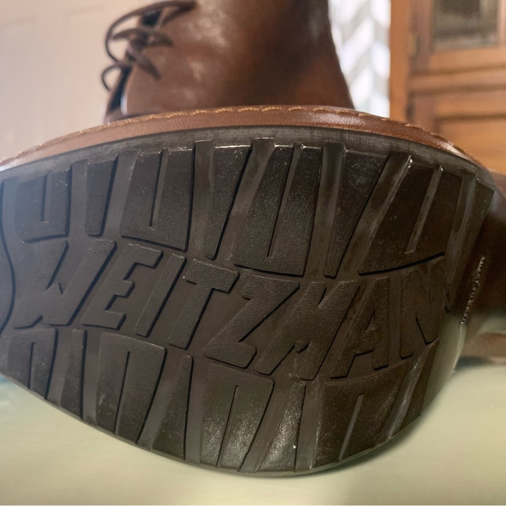 Stewart Weitzman leather ankle boots 9 - Picture 3 of 8
